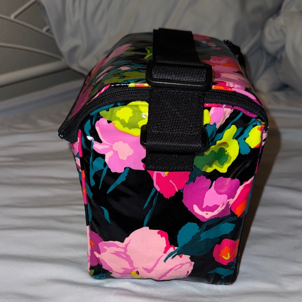 Vera Bradley Floral Black Women's Insulated Lunch Bag - Picture 5 of 6